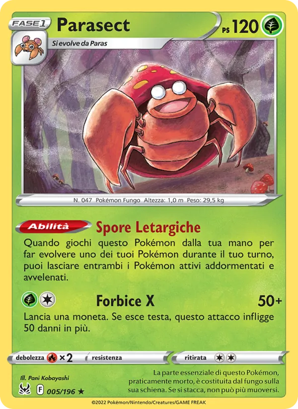 Parasect – Origine Perduta 5