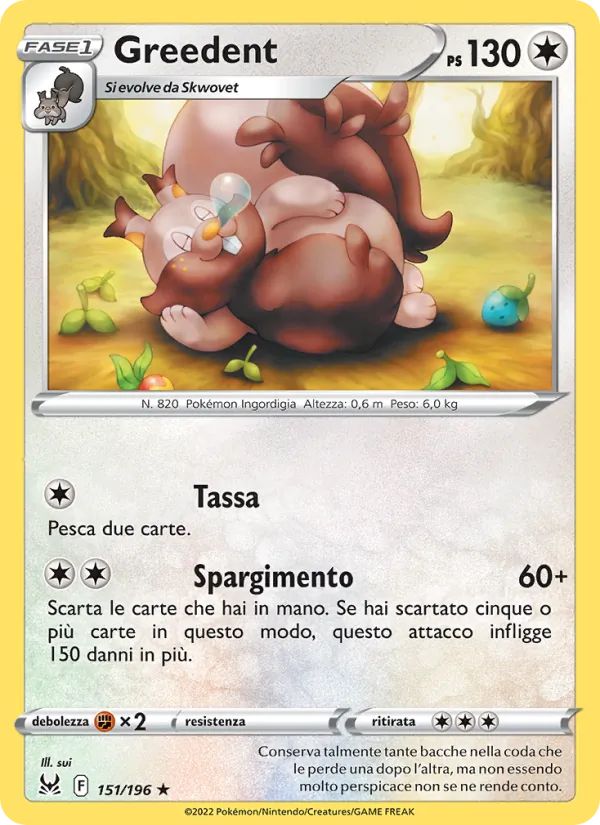 Greedent – Origine Perduta 151