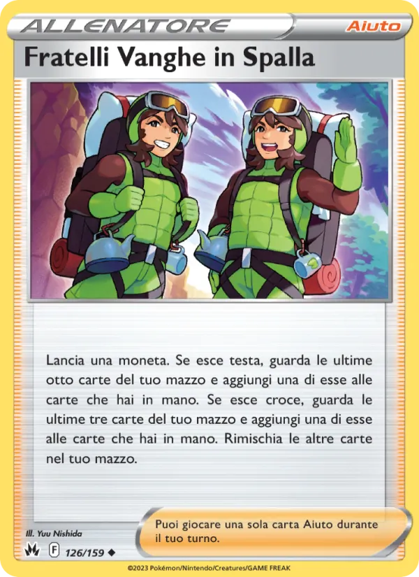 Fratelli Vanghe in Spalla – Zenit Regale 126