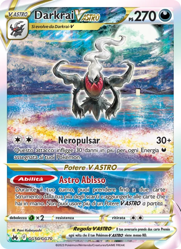 Darkrai V ASTRO – Zenit Regale GG50