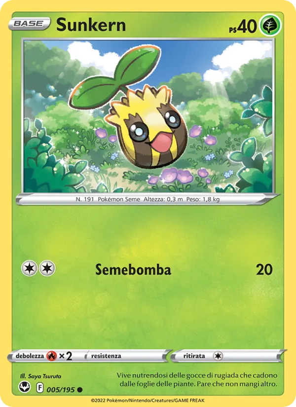 Sunkern – Tempesta Argentata 5
