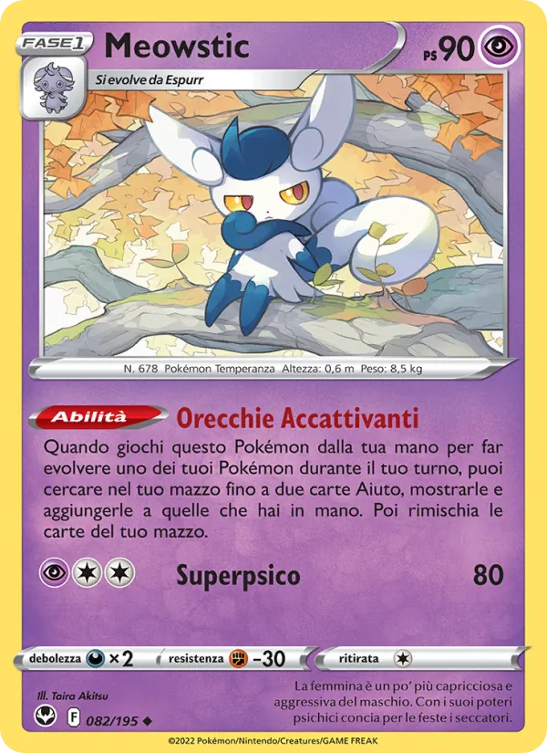 Meowstic – Tempesta Argentata 82