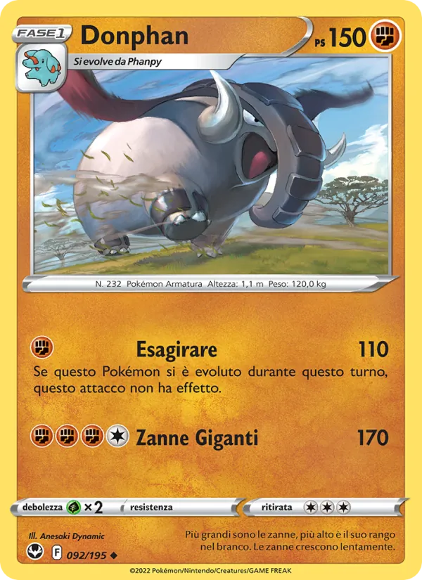 Donphan – Tempesta Argentata 92
