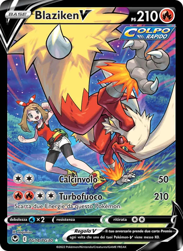 Blaziken V – Tempesta Argentata TG14