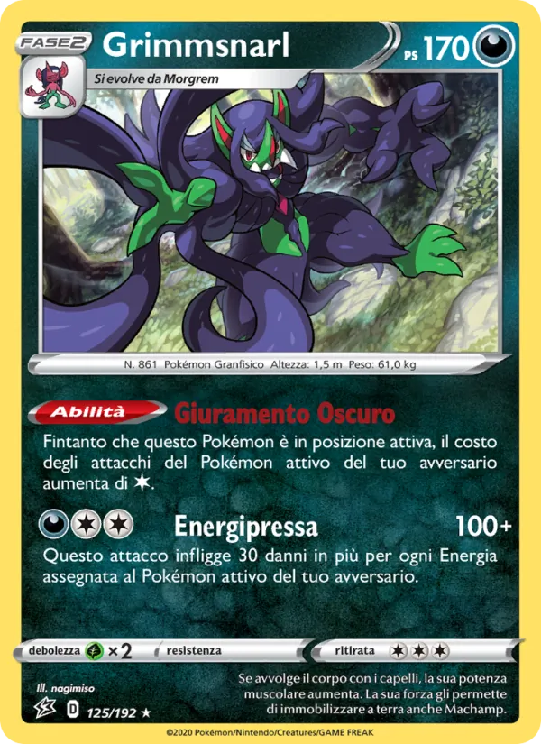 Grimmsnarl – Fragore Ribelle 125
