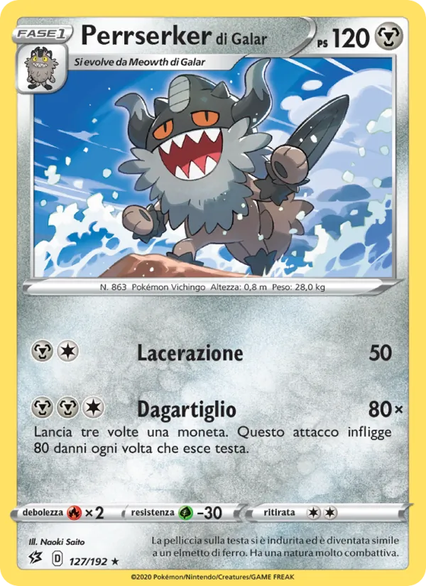 Perrserker di Galar – Fragore Ribelle 127