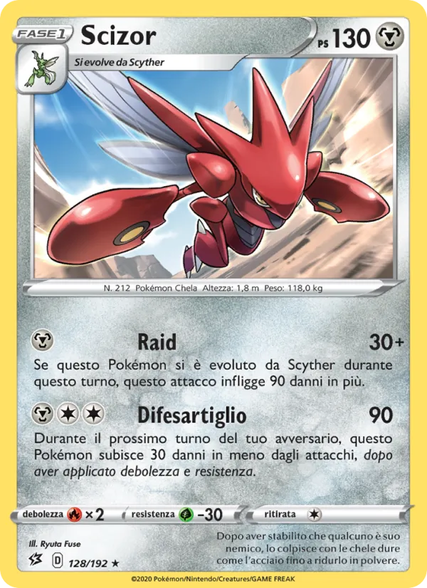 Scizor – Fragore Ribelle 128