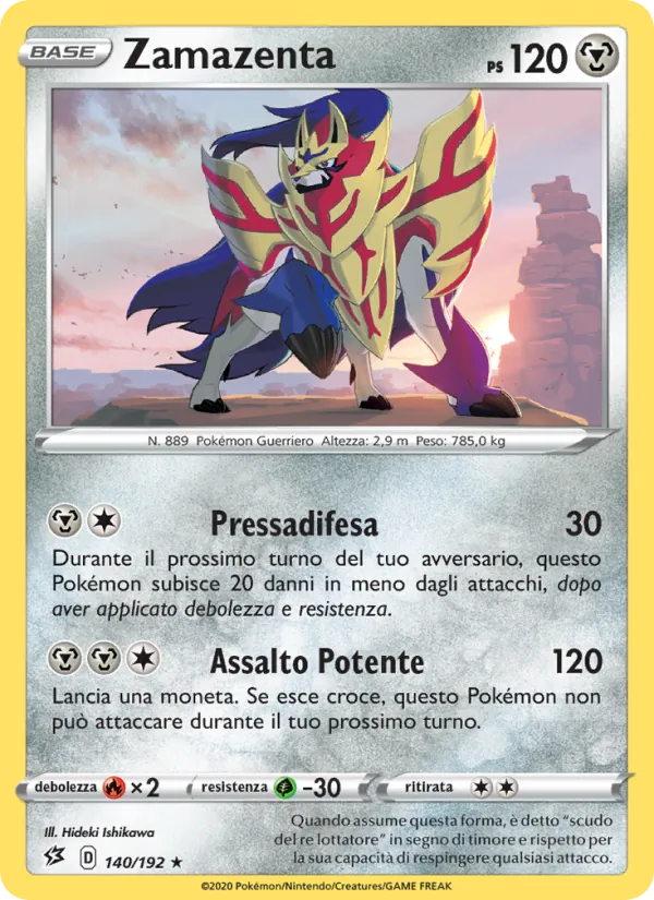 Zamazenta – Fragore Ribelle 140