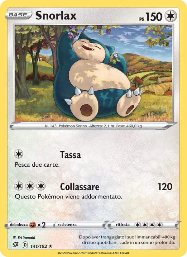 Snorlax – Fragore Ribelle 141
