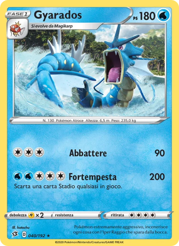 Gyarados – Fragore Ribelle 40