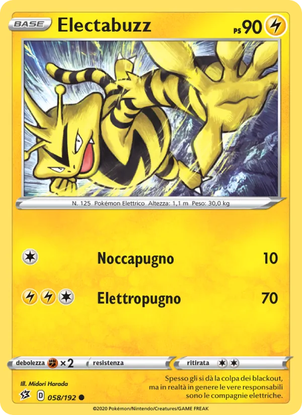 Electabuzz – Fragore Ribelle 58