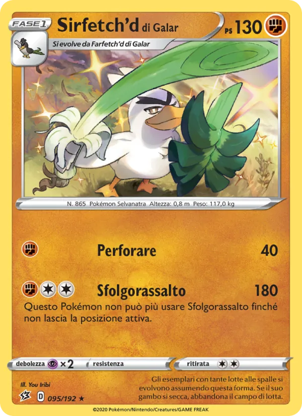 Sirfetch'd di Galar – Fragore Ribelle 95