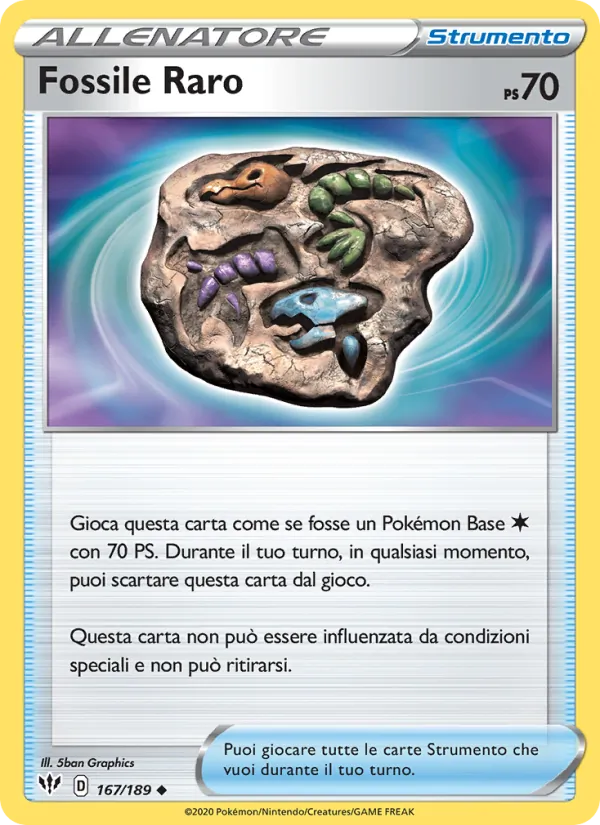 Fossile Raro – Fiamme Oscure 167