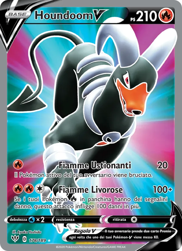 Houndoom V – Fiamme Oscure 178