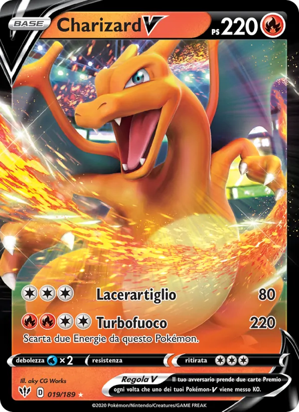 Charizard V – Fiamme Oscure 19