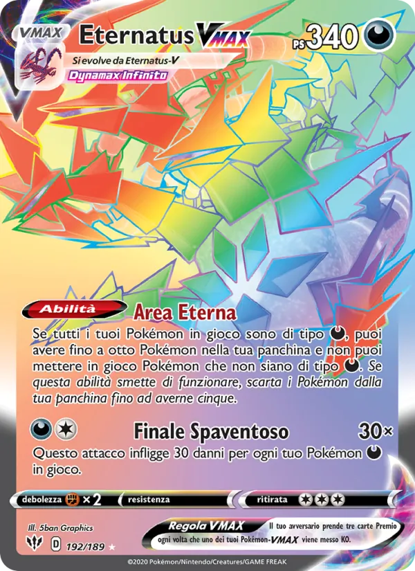 Eternatus VMAX – Fiamme Oscure 192