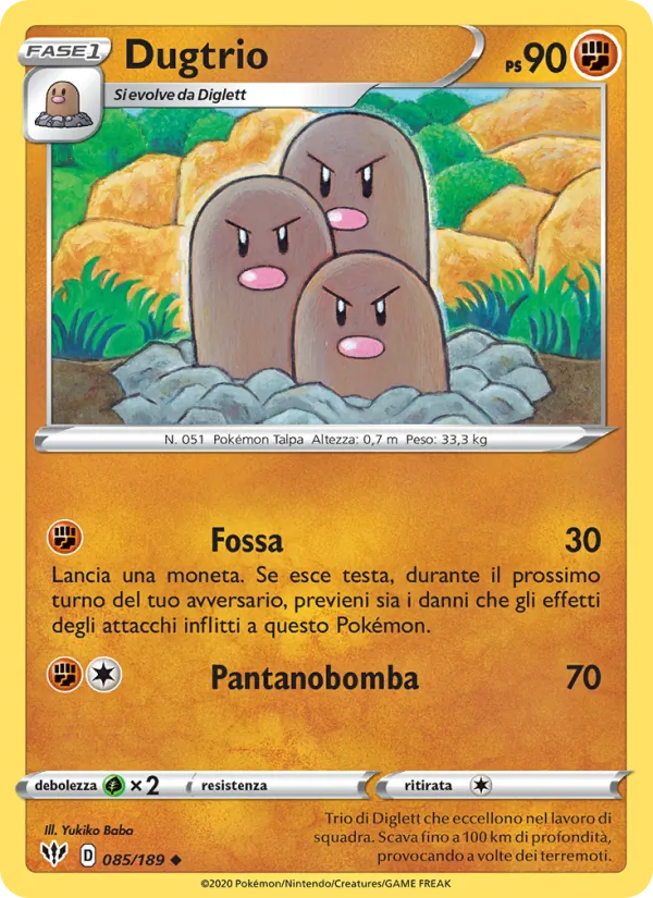 Dugtrio – Fiamme Oscure 85
