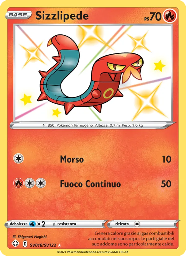 Sizzlipede – Destino Splendente SV018