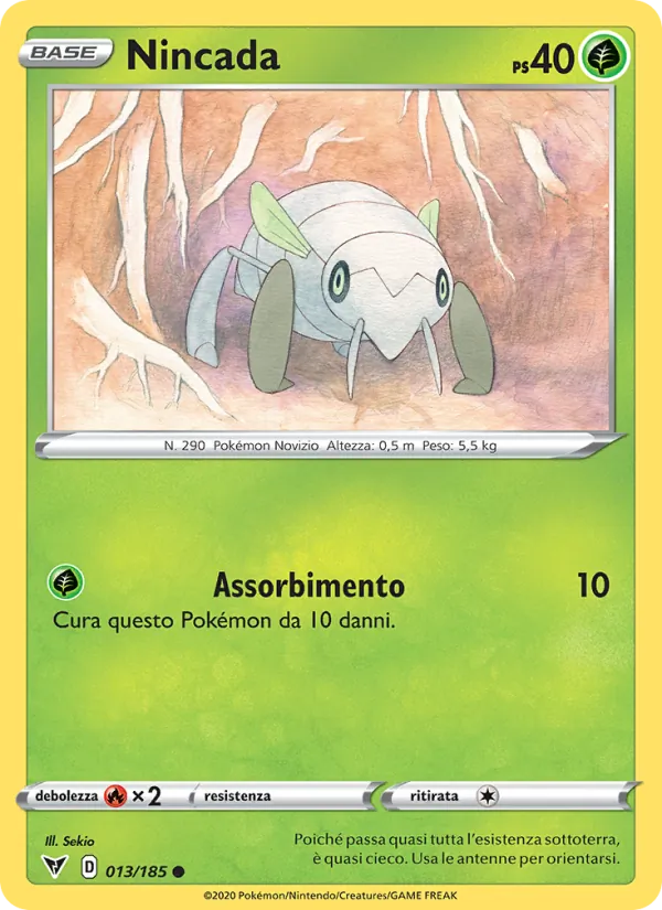 Nincada – Voltaggio Sfolgorante 13