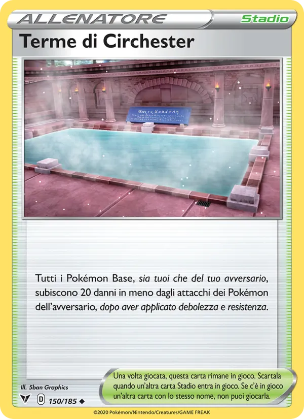 Terme di Circhester – Voltaggio Sfolgorante 150