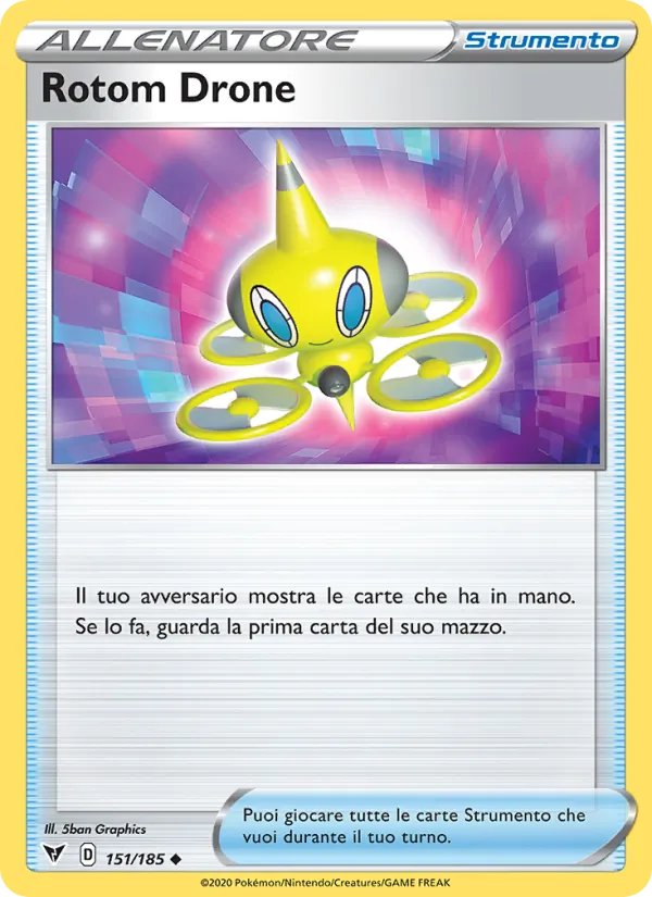 Rotom Drone – Voltaggio Sfolgorante 151