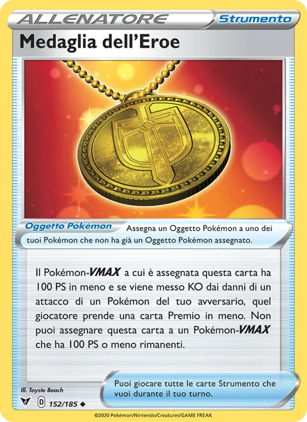 Medaglia dell'Eroe – Voltaggio Sfolgorante 152