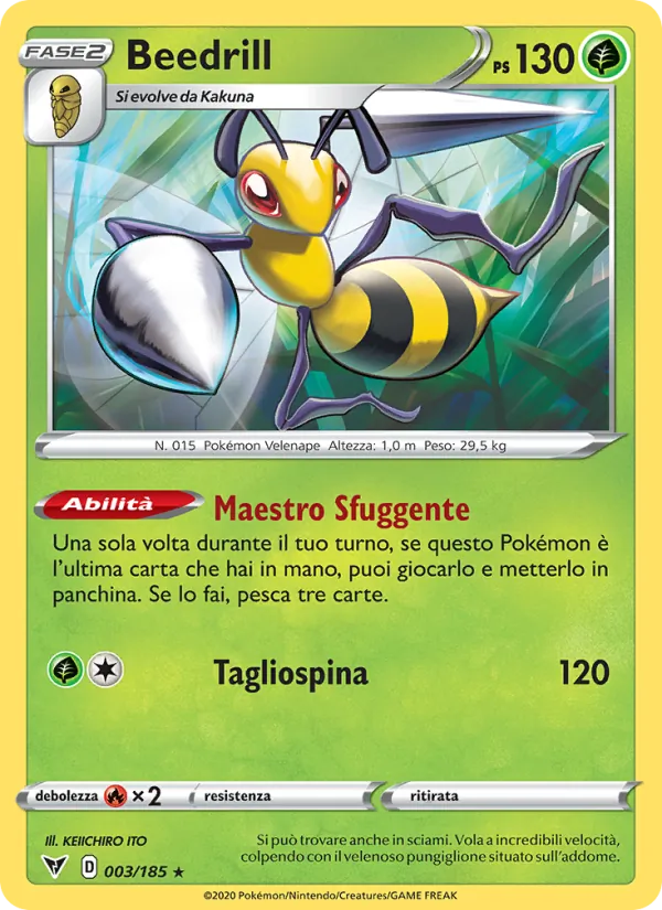 Beedrill – Voltaggio Sfolgorante 3