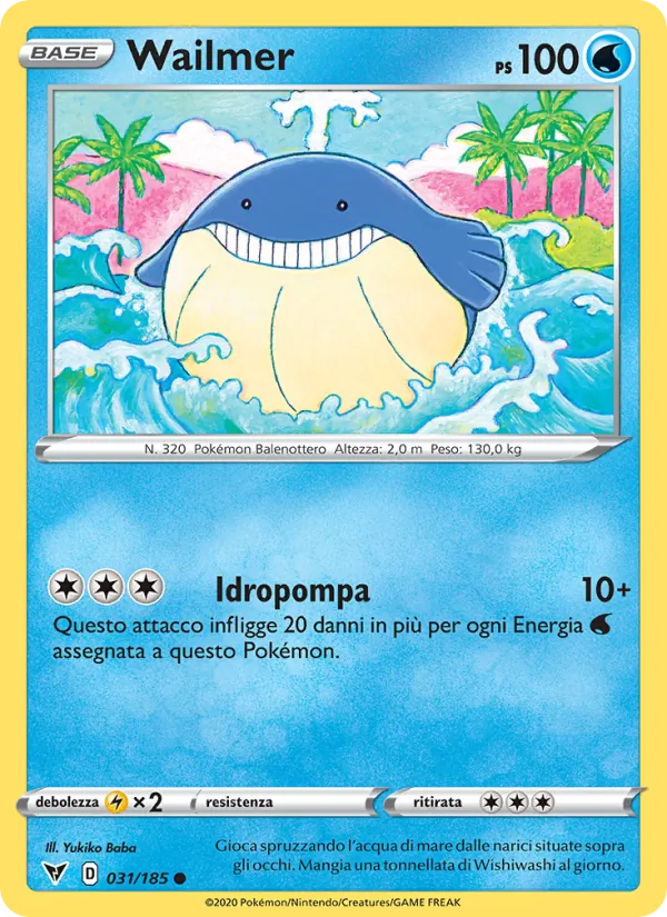 Wailmer – Voltaggio Sfolgorante 31