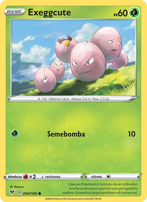 Exeggcute – Voltaggio Sfolgorante 4