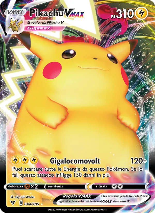 Pikachu VMAX – Voltaggio Sfolgorante 44