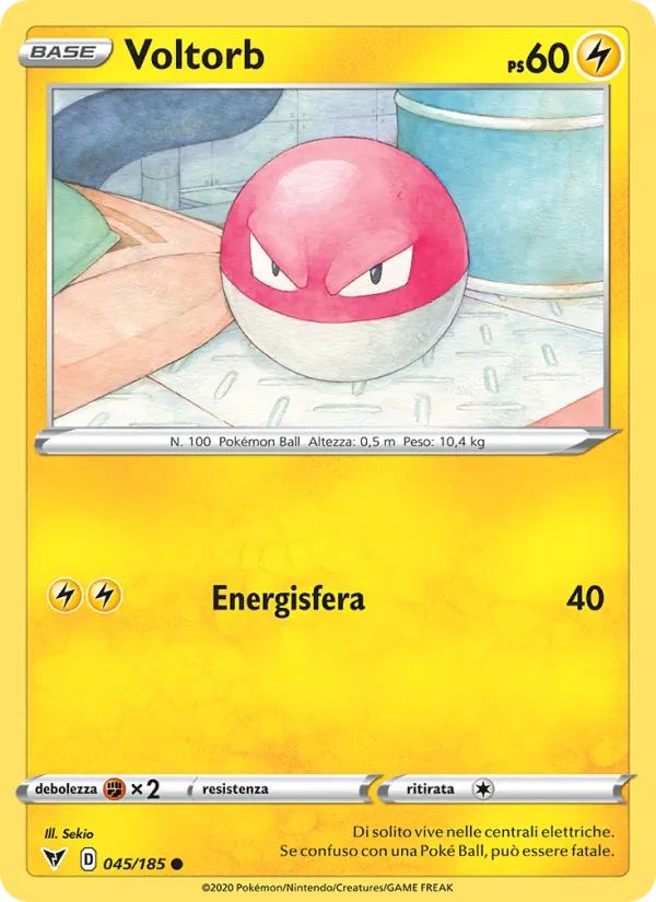 Voltorb – Voltaggio Sfolgorante 45