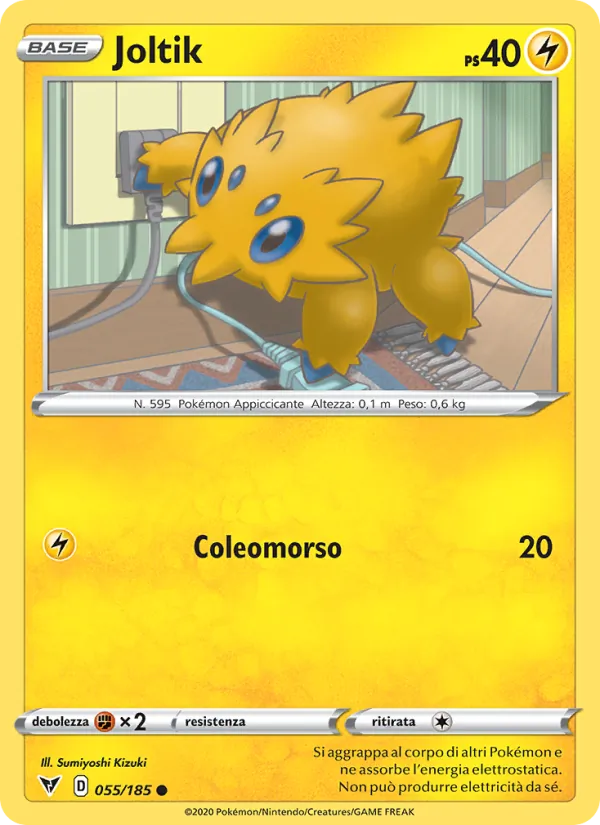 Joltik – Voltaggio Sfolgorante 55