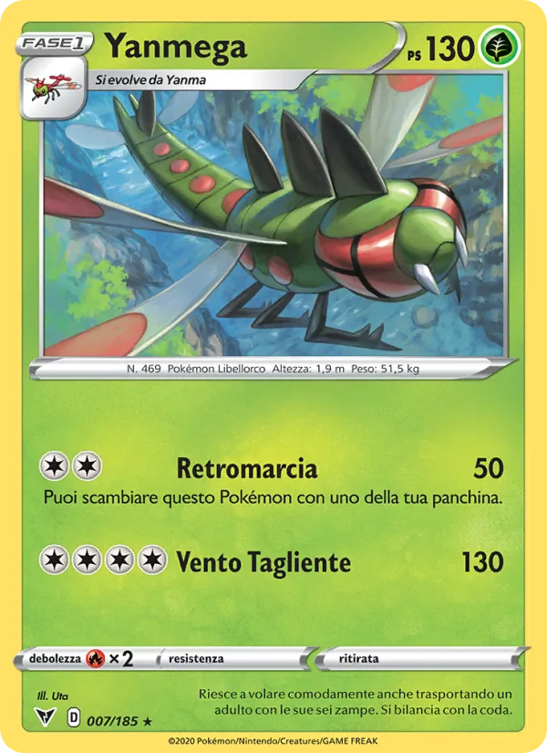 Yanmega – Voltaggio Sfolgorante 7