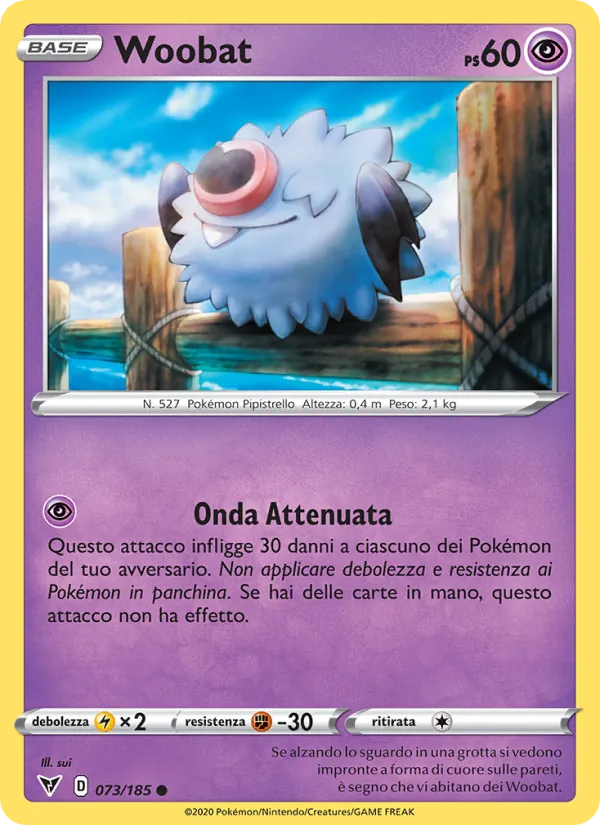 Woobat – Voltaggio Sfolgorante 73