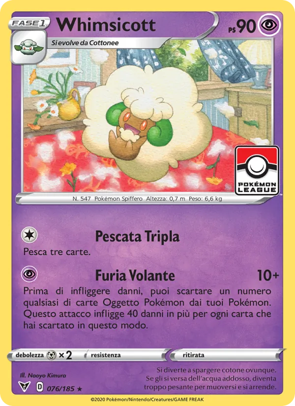 Whimsicott – Voltaggio Sfolgorante 76