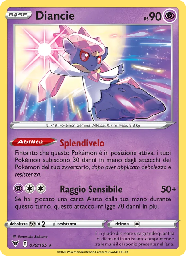Diancie – Voltaggio Sfolgorante 79
