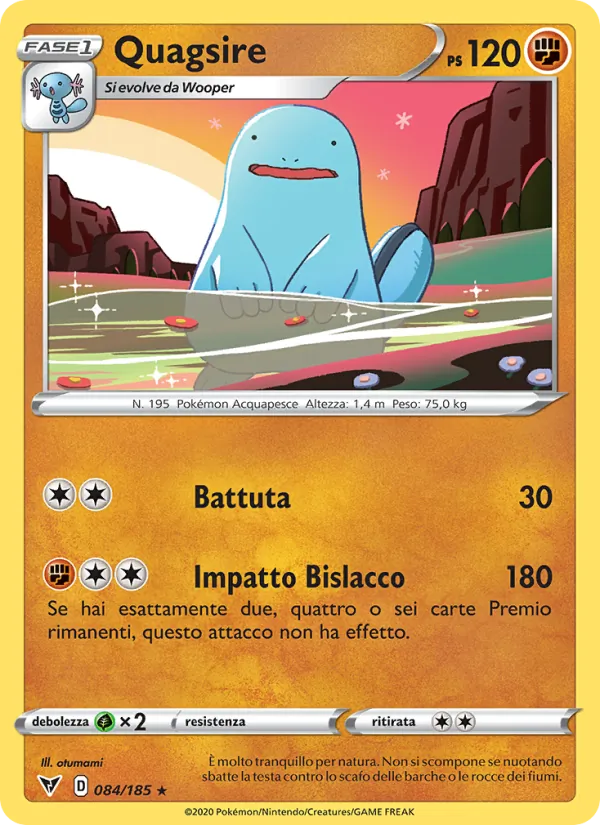 Quagsire – Voltaggio Sfolgorante 84