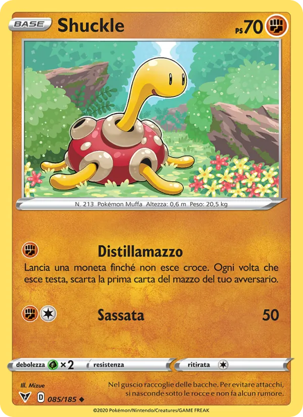 Shuckle – Voltaggio Sfolgorante 85