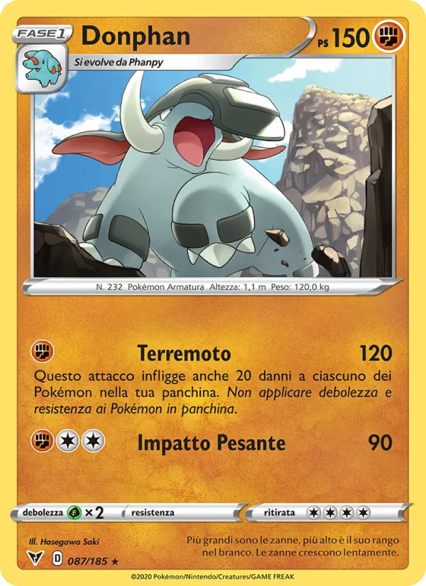 Donphan – Voltaggio Sfolgorante 87