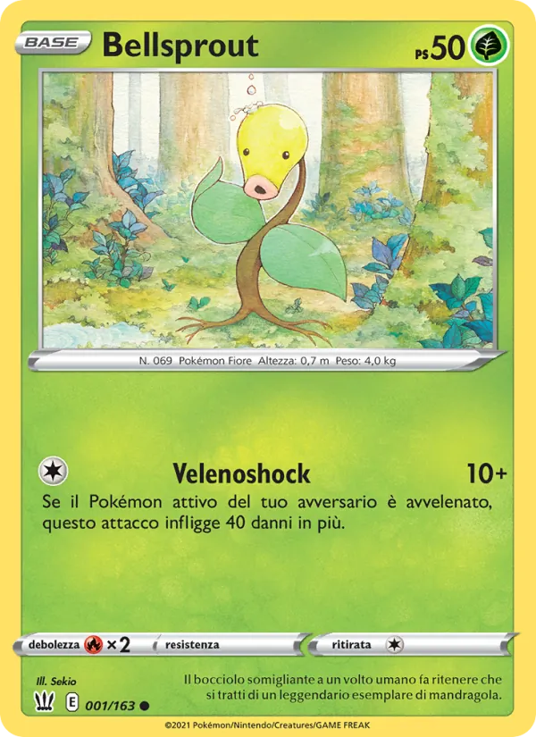 Bellsprout – Stili di Lotta 1