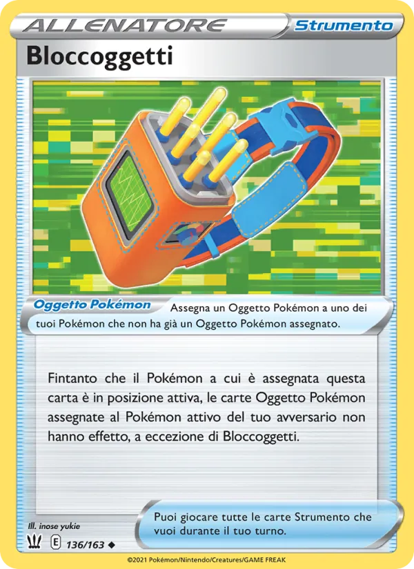 Bloccoggetti – Stili di Lotta 136