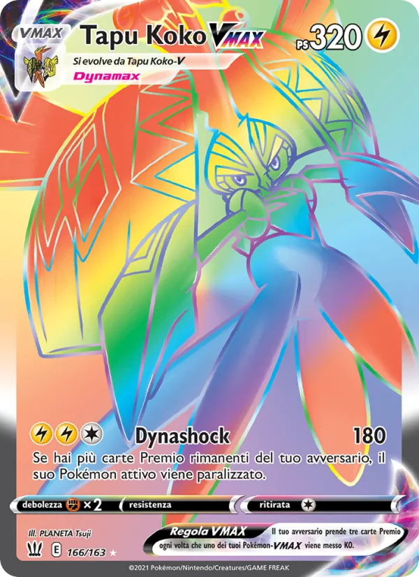 Tapu Koko VMAX – Stili di Lotta 166