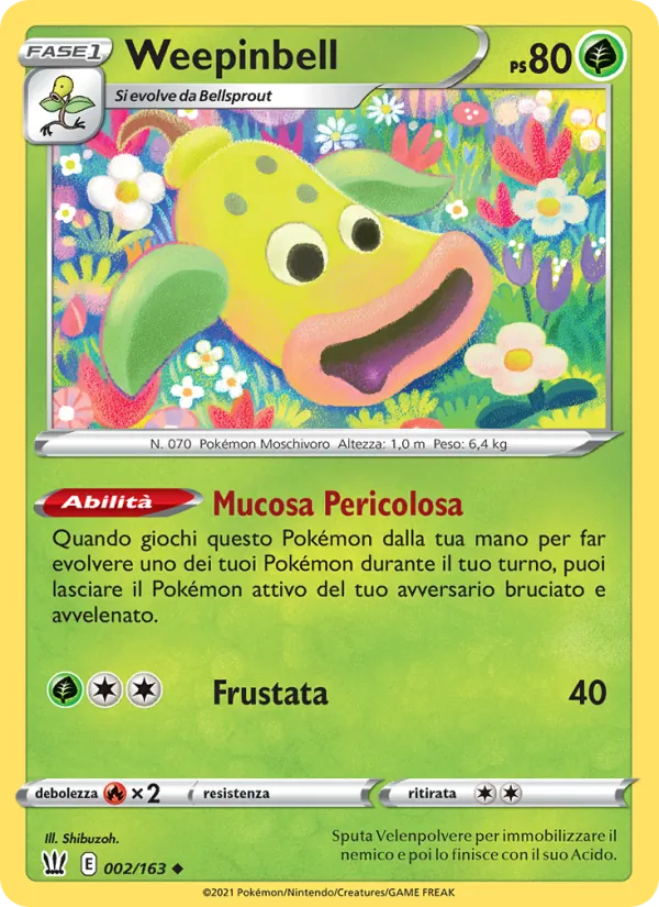 Weepinbell – Stili di Lotta 2