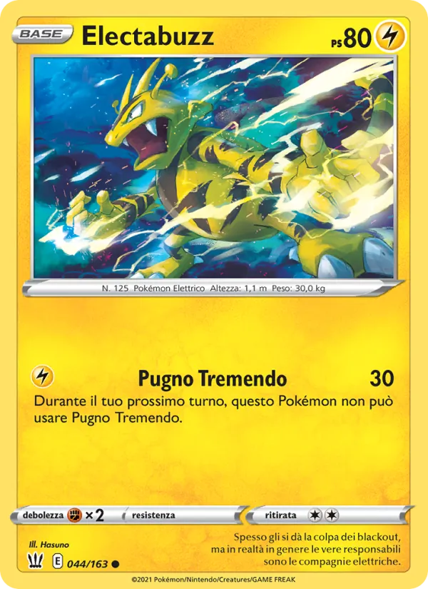 Electabuzz – Stili di Lotta 44