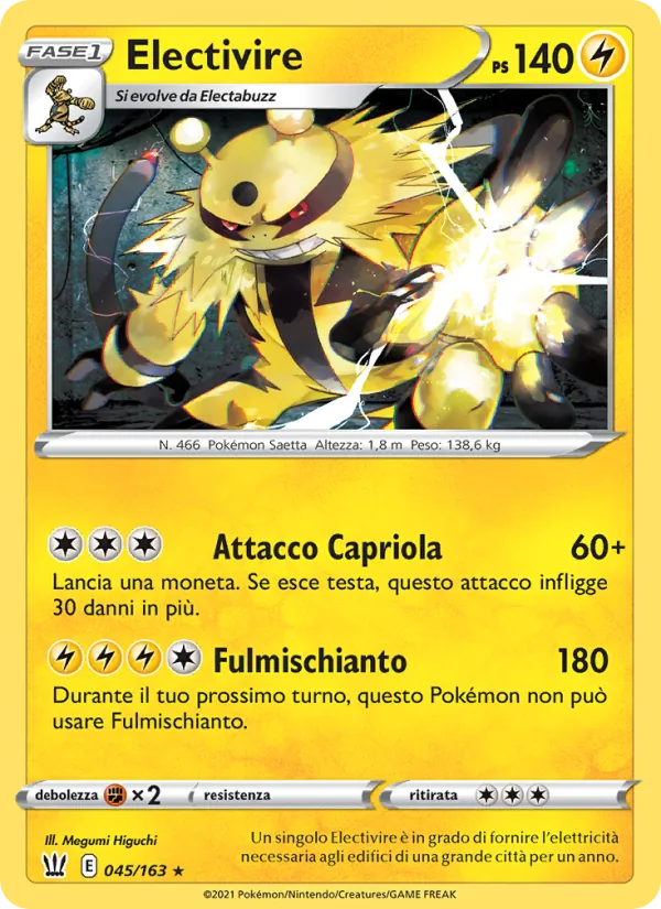 Electivire – Stili di Lotta 45