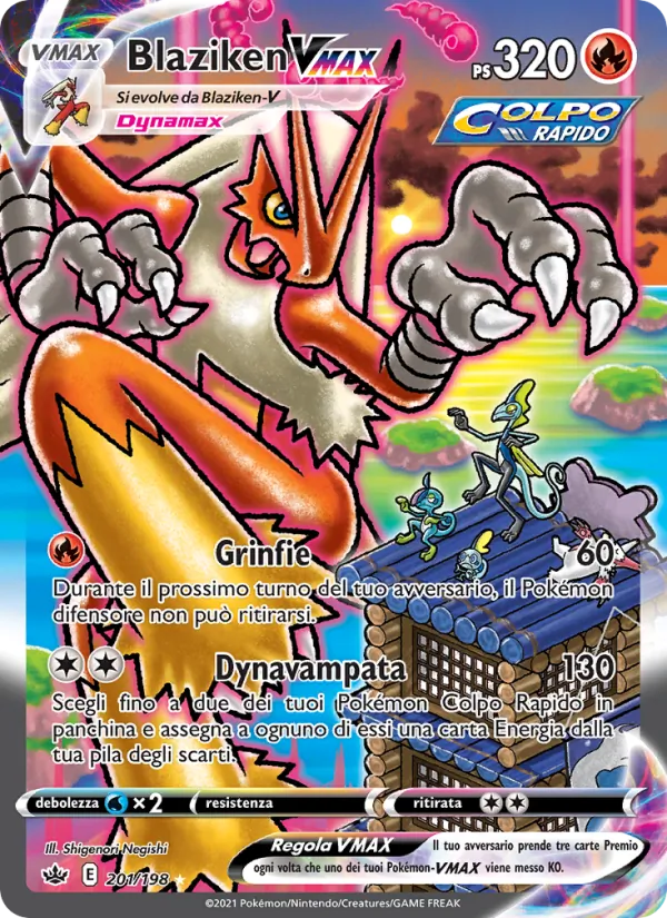 Blaziken VMAX – Regno Glaciale 201