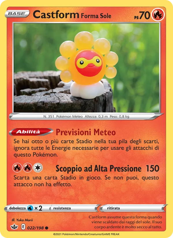 Castform Forma Sole – Regno Glaciale 22