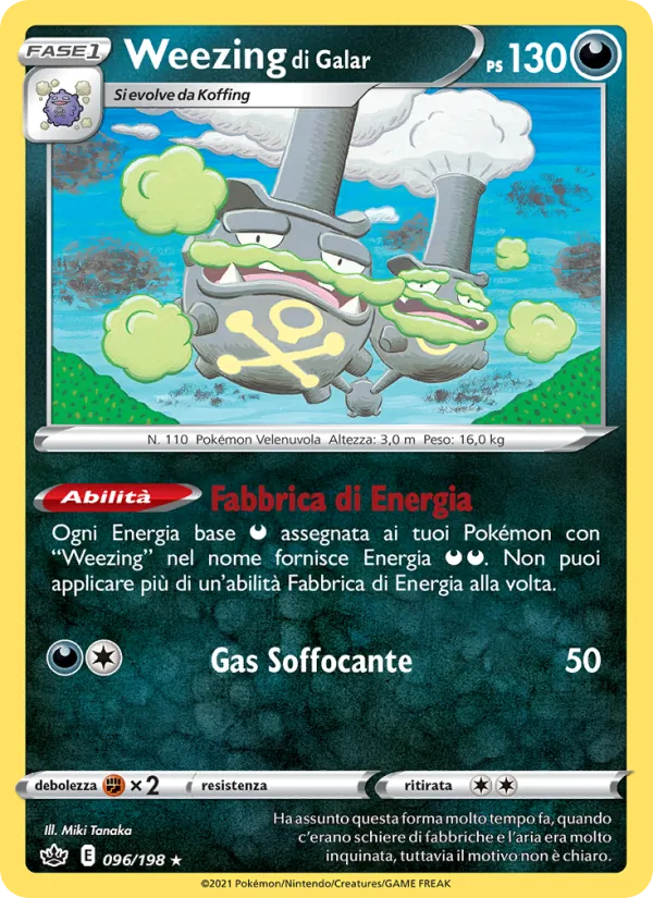 Weezing di Galar – Regno Glaciale 96