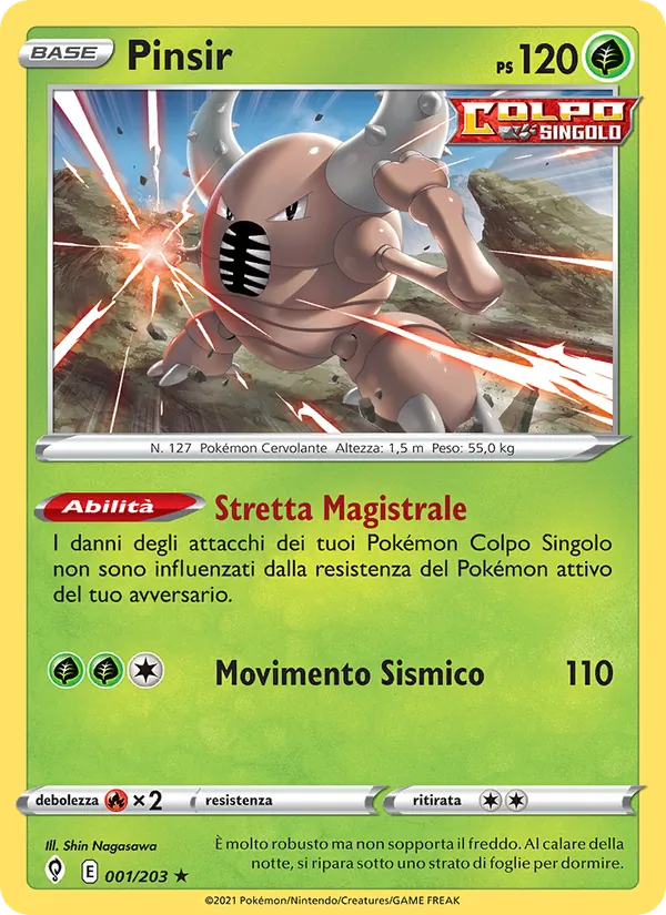 Pinsir – Evoluzioni Eteree 1