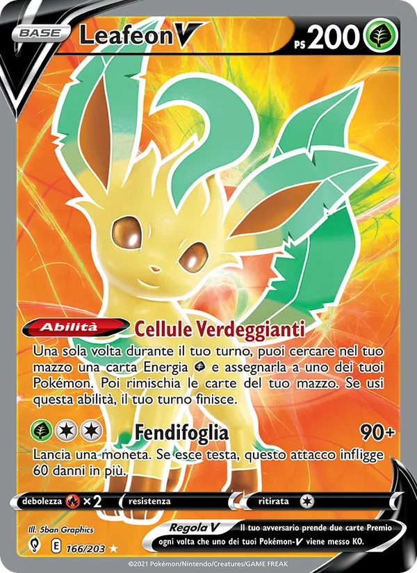 Leafeon V – Evoluzioni Eteree 166